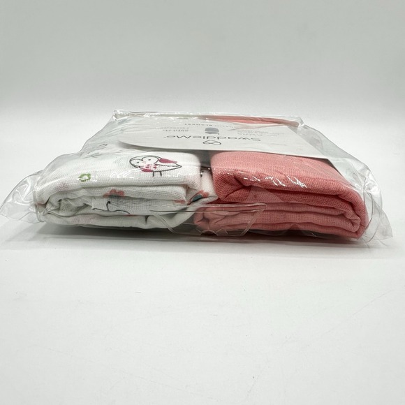 NWT 2015 Swaddle Me Baby Blankets Muslim Owl 40"x40" - Picture 6 of 6